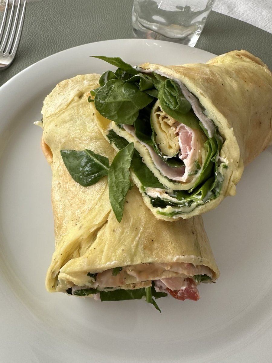 Pfannkuchenrolle vom Blech