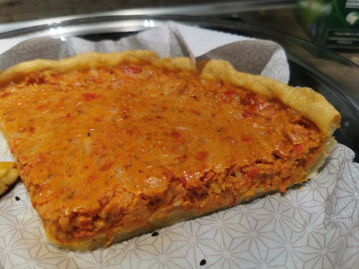 Paprika Zwiebel Quiche